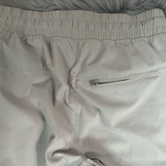 Lululemon XS ABC Jogger 30" Ventlight Raw Linen Track Pants Zip Pockets RARE - Picture 3 of 7